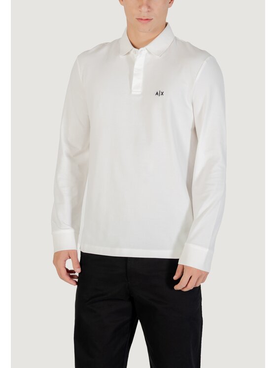 Armani Exchange Armani Exchange Polo XM001288 AF17321 Bianco Casual Fit