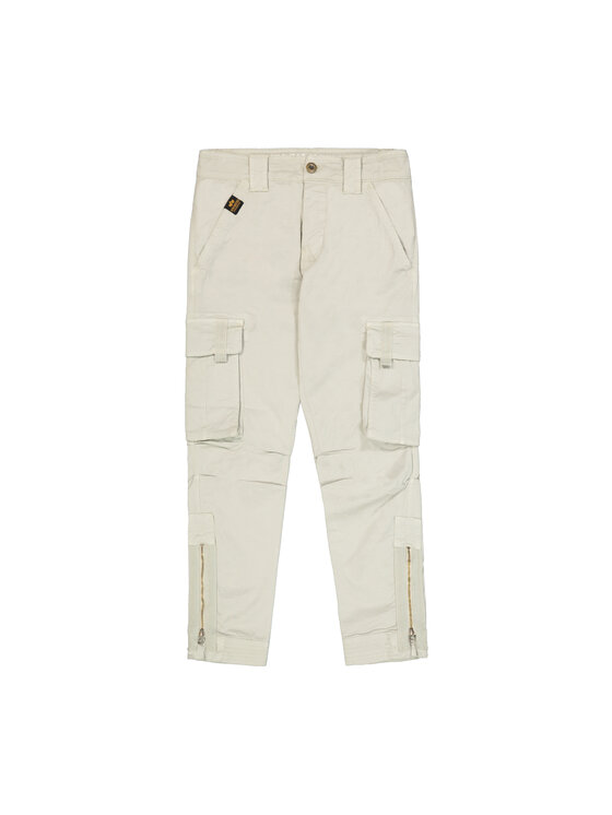 Alpha Industries Alpha Industries Spodnie cargo Task Force Pant Szary Tapered Fit