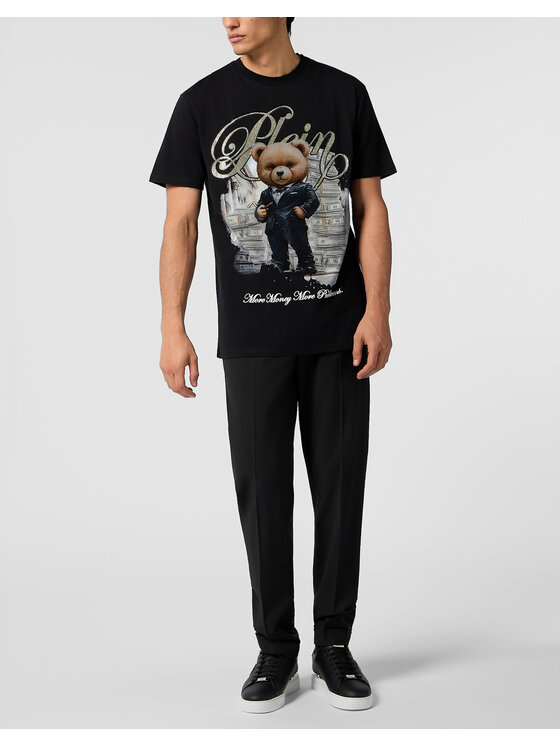 PHILIPP PLEIN PHILIPP PLEIN T-Shirt 29886 Czarny Regular Fit