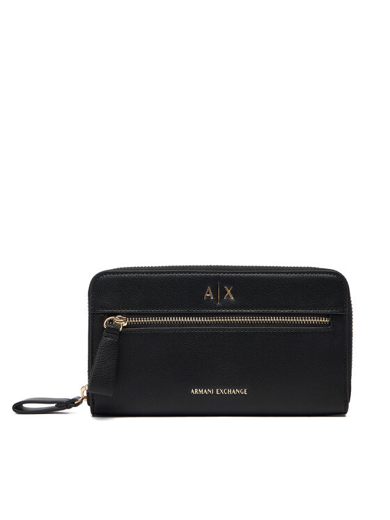 Armani Exchange Armani Exchange Portafoglio grande da donna XW002124 AF17117 UC001 Nero