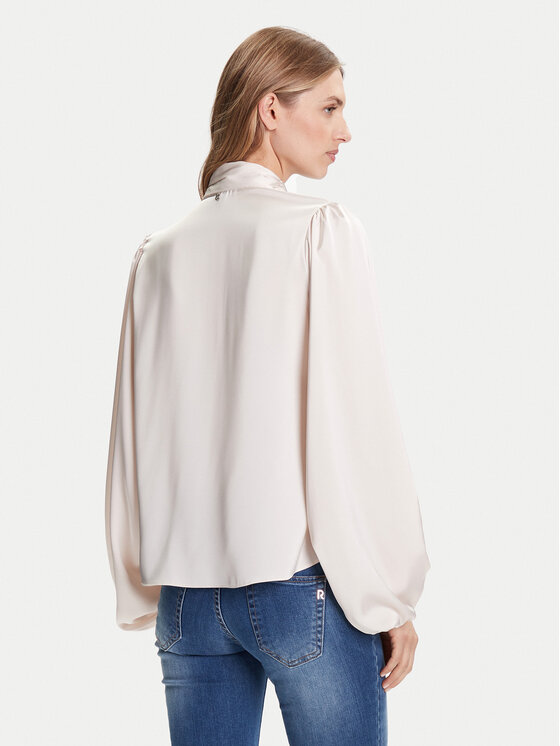Rinascimento Rinascimento Majica CFC0126202003 Bijela Loose Fit