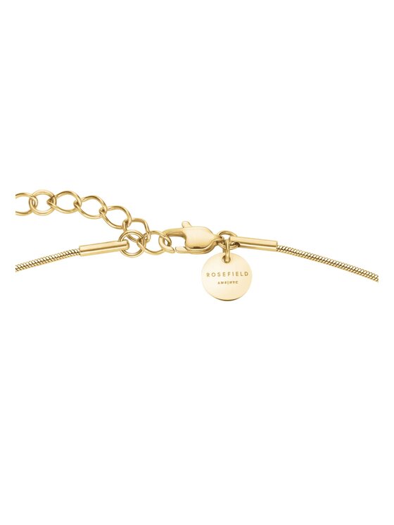 Rosefield Rosefield Naszyjnik Pavé Collection Złoty