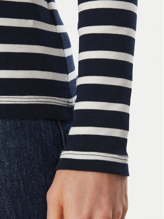 Tommy Hilfiger Tommy Hilfiger Bluse Cody WW0WW53689 Dunkelblau Slim Fit