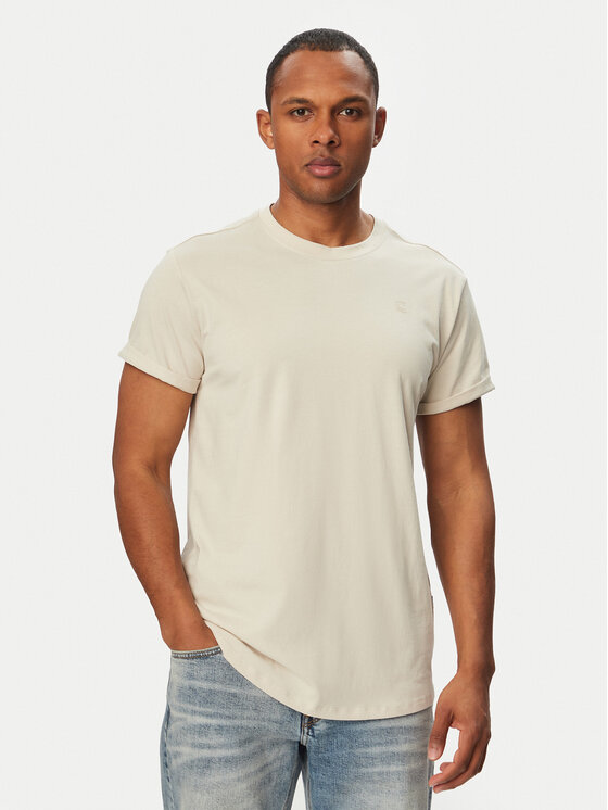 G-Star Raw Tricou Lash D16396-B353 Crem Regular Fit