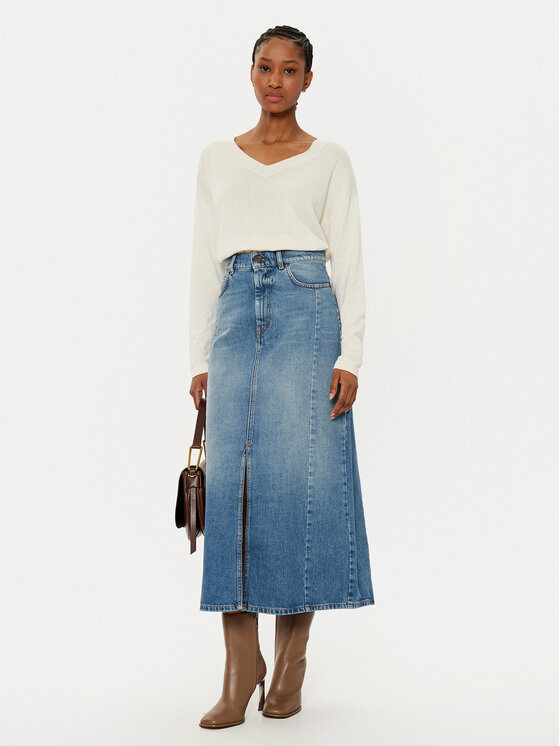 Weekend Max Mara Weekend Max Mara Maglione Rania 2515361051 Écru Regular Fit