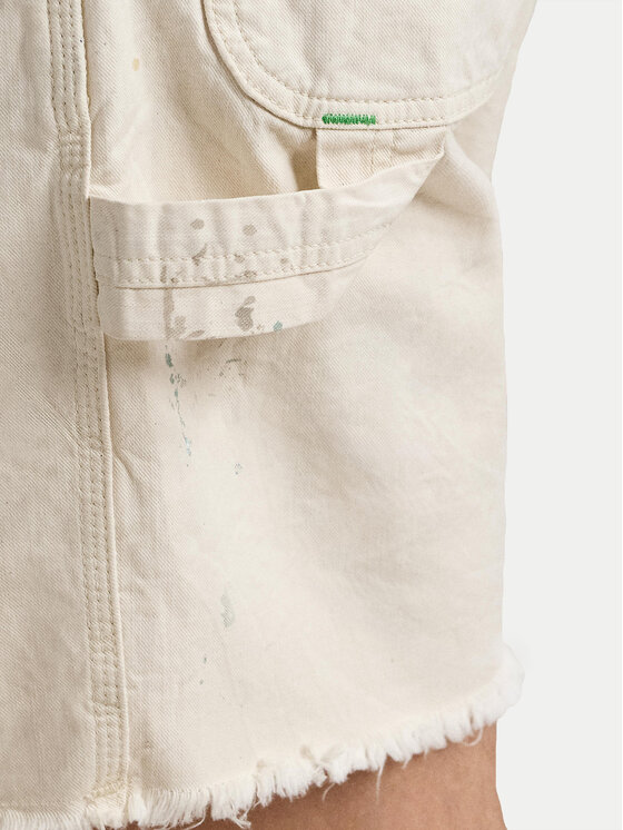 Polo Ralph Lauren Polo Ralph Lauren Pantalon scurți din material 710963172001 Alb Relaxed Fit