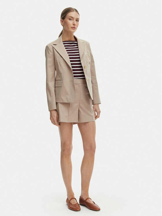 Tommy Hilfiger Tommy Hilfiger Švarkas WW0WW47179 Smėlio Slim Fit