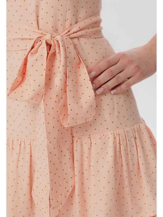 LAURELLA LAURELLA Každodenné šaty 4SS129 Ružová Regular Fit