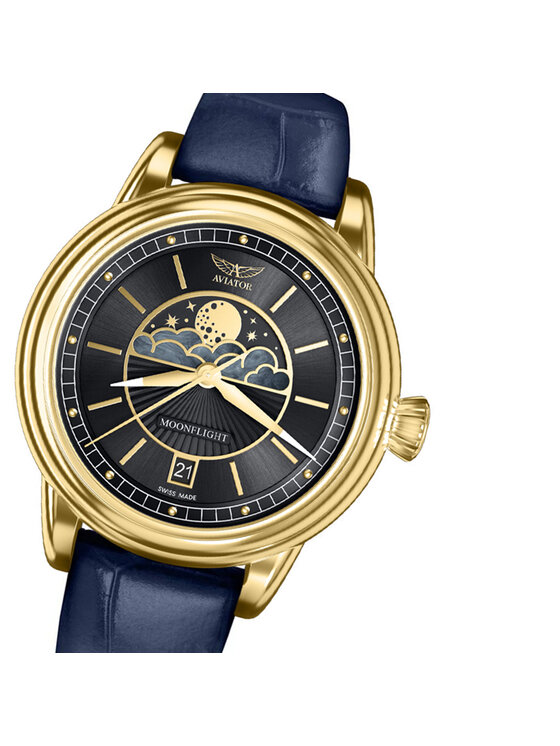 Aviator Aviator Orologio V.1.33.1.344.4BL Blu