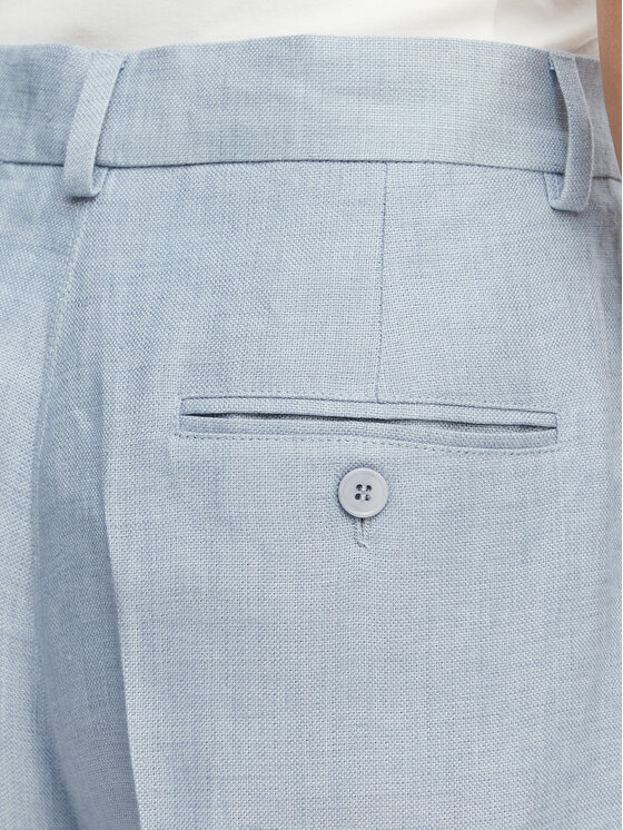 Weekend Max Mara Weekend Max Mara Hlače Malizia 2615131112 Svijetlo plava Regular Fit