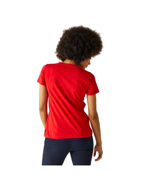 Regatta Regatta T-Shirt RG10199 Czerwony Short Fit