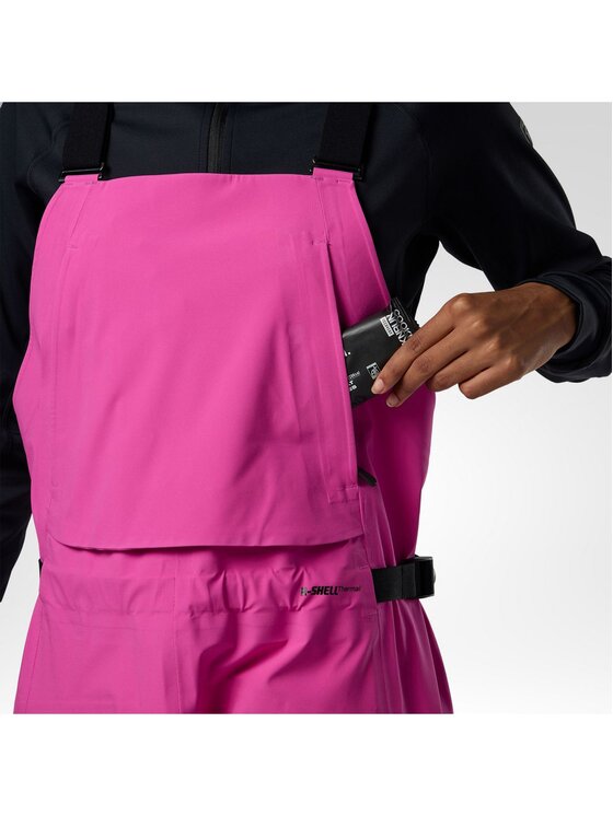 Rossignol Rossignol Spodnie narciarskie W Proclivity 3L Bib Pant Różowy Relaxed Fit