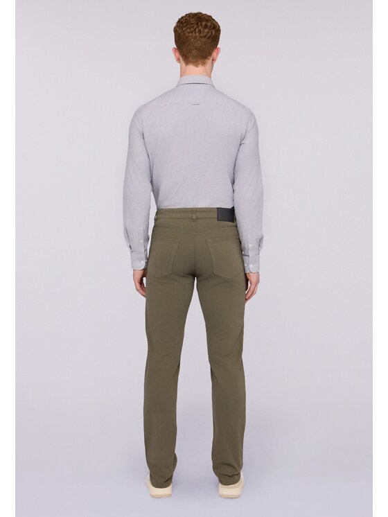 Trussardi Trussardi Pantaloni di tessuto P700H004766N025 Verde Regular Fit