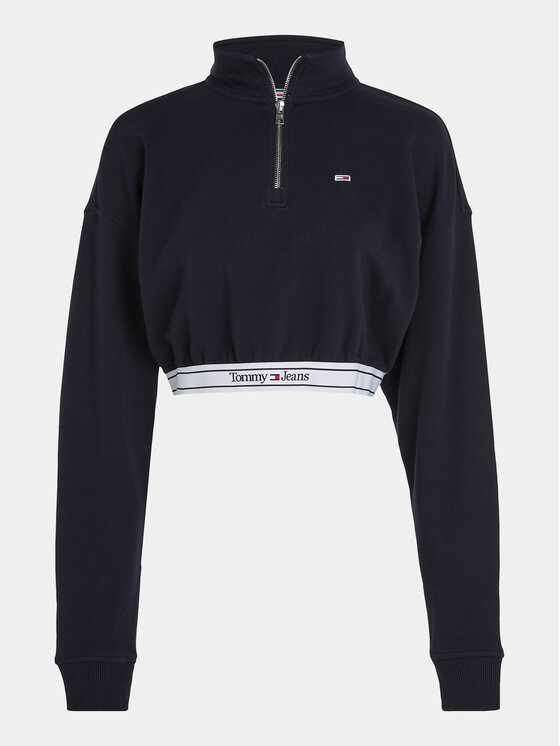Tommy Jeans Tommy Jeans Pulóver DW0DW16129 Sötétkék Regular Fit