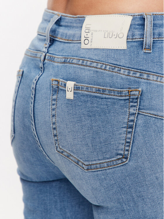 Liu Jo Liu Jo Traperice UA3013 DS004 Plava Skinny Fit