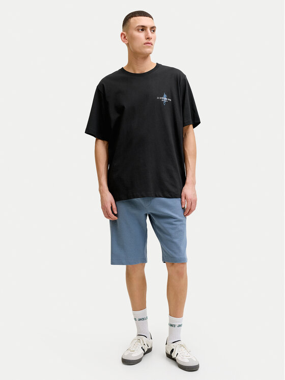 Jack & Jones Jack & Jones T-Shirt Corals Tee 12288345 Černá Regular Fit