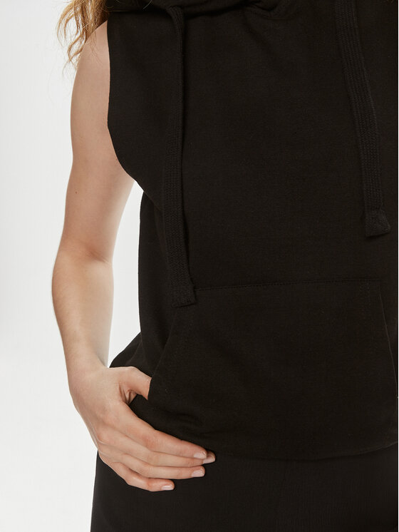 Brave Soul Brave Soul Bluza LSS-605FALLONBLK Czarny Straight Fit
