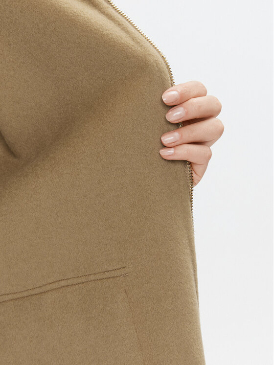 Luisa Spagnoli Luisa Spagnoli Prehodni plašč Sfida 540306 Rjava Regular Fit