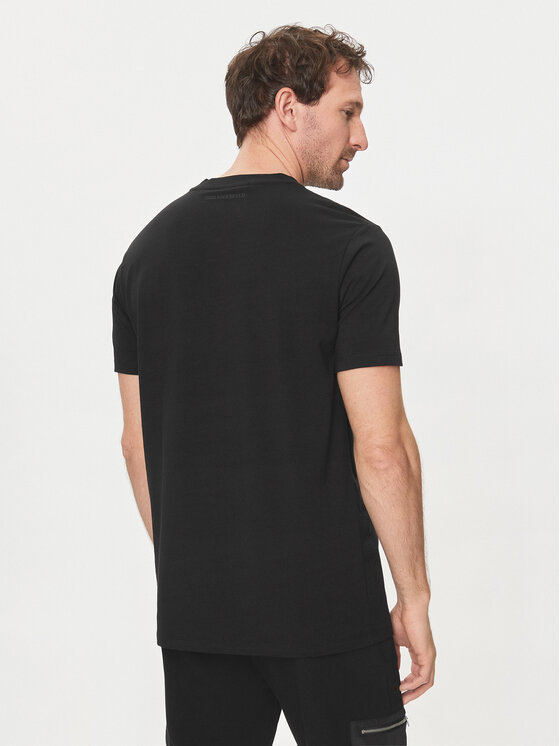KARL LAGERFELD KARL LAGERFELD T-Shirt 755085 542221 Černá Regular Fit