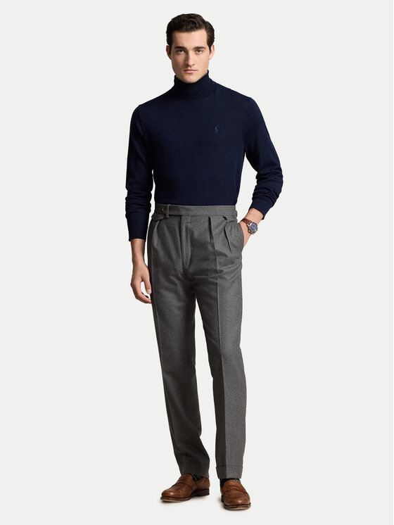 Polo Ralph Lauren Polo Ralph Lauren Krekls ar augstu apkakli 710946145001 Tumši zils Regular Fit