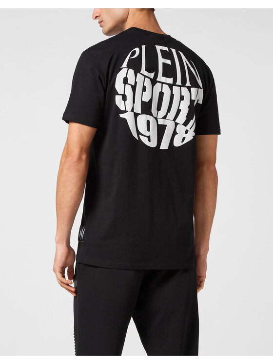 Plein Sport Plein Sport T-Shirt 14269 Czarny Regular Fit