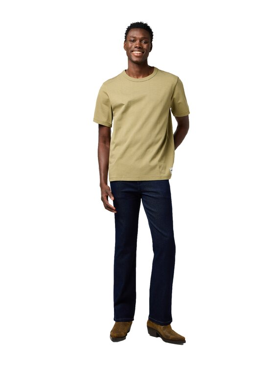 Wrangler Wrangler T-Shirt 112371504 Zielony Relaxed Fit
