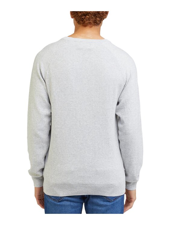 Lee Lee Maglione L83PKHMP Grigio Regular Fit