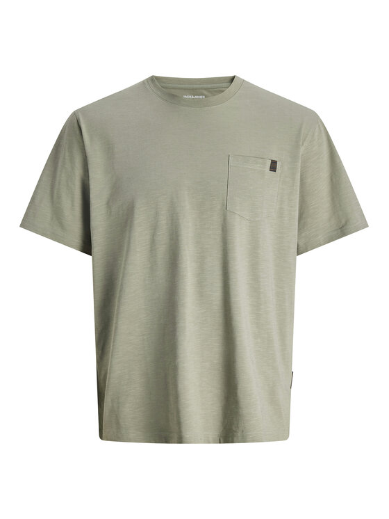 Jack & Jones Jack & Jones T-Shirt Dover 12288897 Zielony Relaxed Fit
