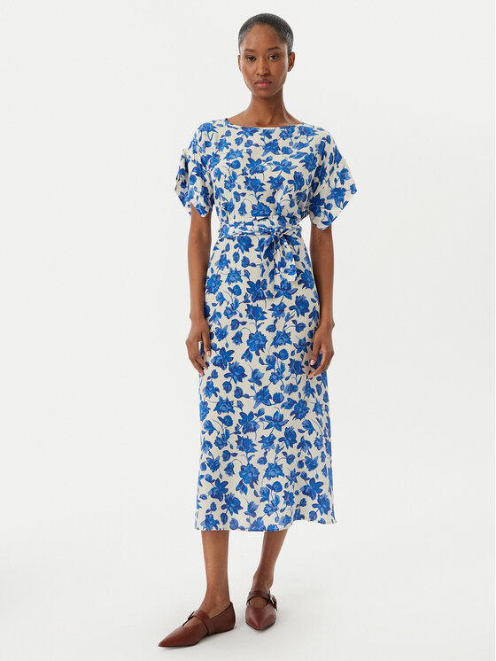 Weekend Max Mara Weekend Max Mara Poletna obleka Cannes 2515221092 Modra Regular Fit