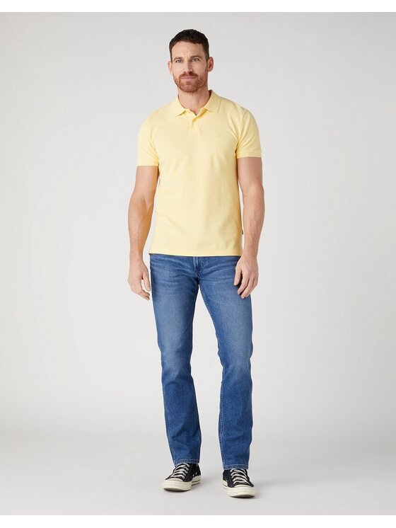 Wrangler Wrangler Jeansy GREENSBORO Niebieski Straight Fit