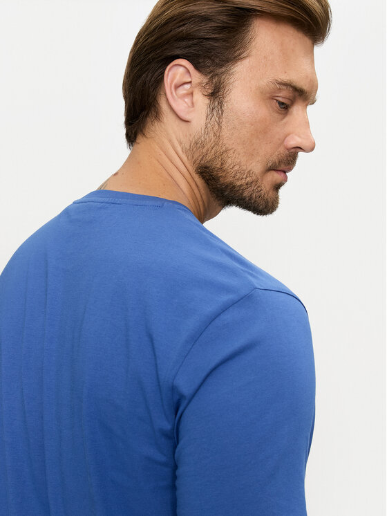 Gant Gant T-krekls Archive Shield 2003199 Zils Regular Fit