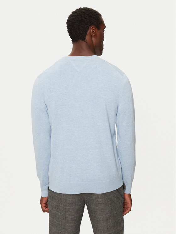 Tommy Hilfiger Tommy Hilfiger Pullover Essential MW0MW14748 Himmelblau Regular Fit