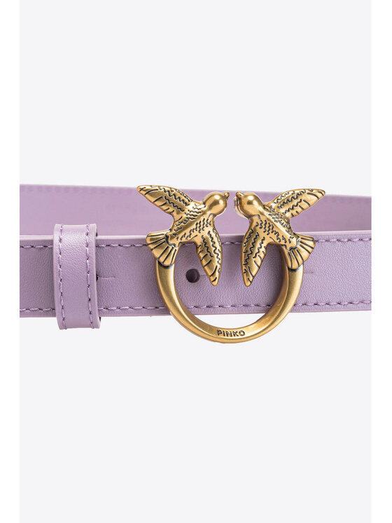 PINKO Pinko Pasek Męski PINKO Cintura Donna Love berry 100143-A0F1 Y13Q Viola Złoty