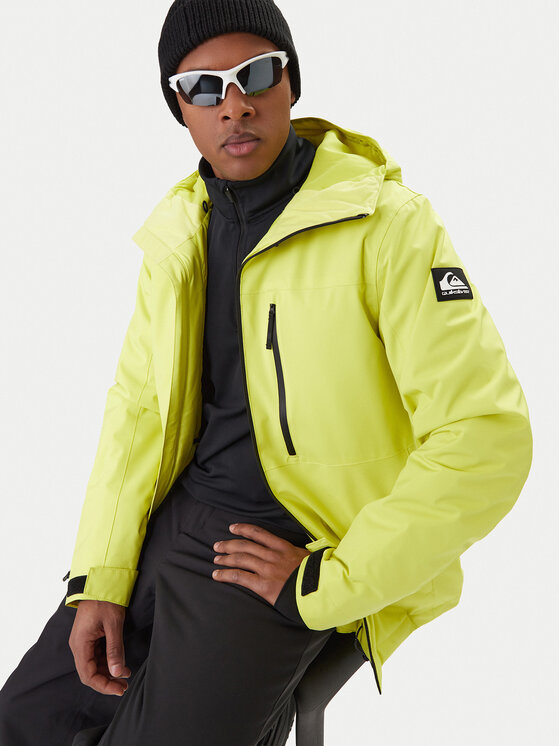Quiksilver Quiksilver Snieglenčių striukė Sycamore Solid 20K EQYTJ03502 Geltona Modern Fit