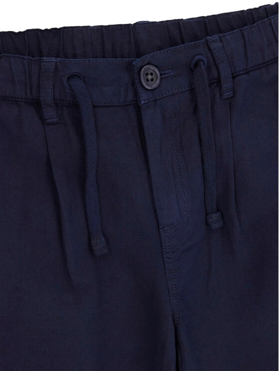 Guess Guess Riidest püksid L6GB02 WHAR0 Tumesinine Regular Fit