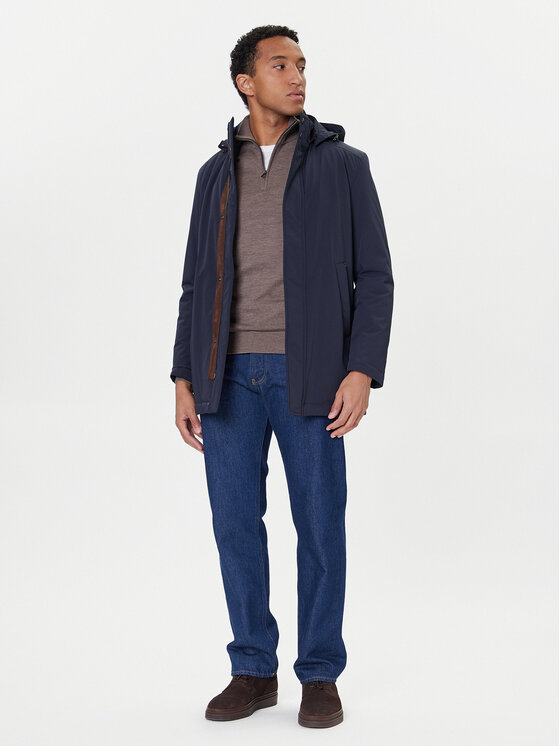Paul&Shark Paul&Shark Prijelazna jakna 15312020 Tamnoplava Regular Fit
