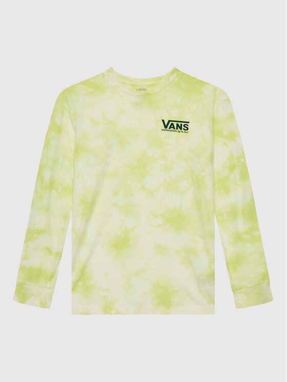 Vans Blúzka Tie Dye VN0000D4 Zelená Regular Fit