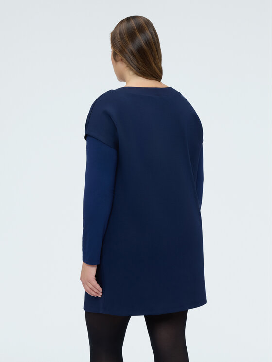 Fiorella Rubino Fiorella Rubino Sukienka codzienna 7056L001246N034 Niebieski Regular Fit