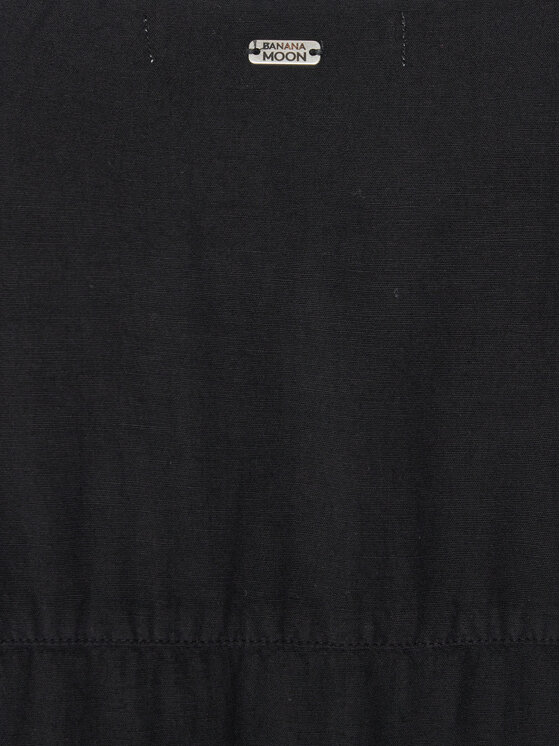 Banana Moon Banana Moon Poletna obleka Agathe Holidays LHN01 Črna Loose Fit