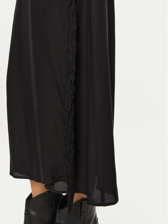 PINKO PINKO Sukienka letnia 103561 A1WV Czarny Regular Fit