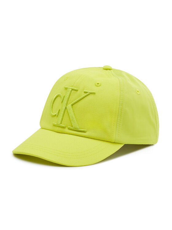 Calvin Klein Jeans Calvin Klein Jeans Czapka z daszkiem Mix Media IU0IU00251 Zielony