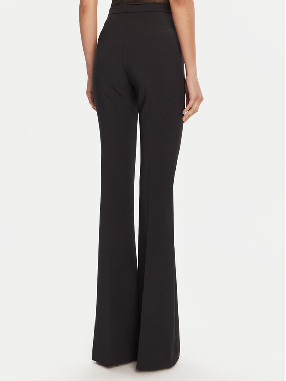 Elisabetta Franchi Elisabetta Franchi Bavlnené nohavice PA-122-56E2-V290 Čierna Regular Fit