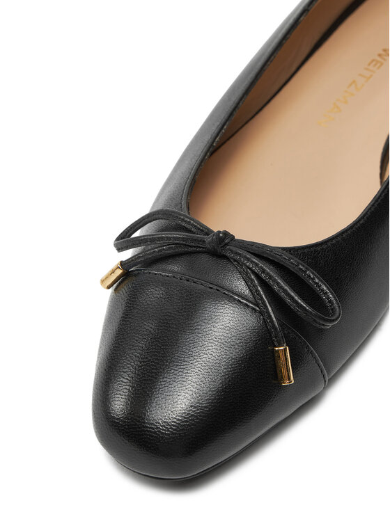Stuart Weitzman Stuart Weitzman Bateliai Sleek Bow Flat SJ598 Juoda
