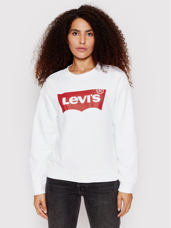 Levi's® Levi's® Bluza 186860011 Biały Relaxed Fit