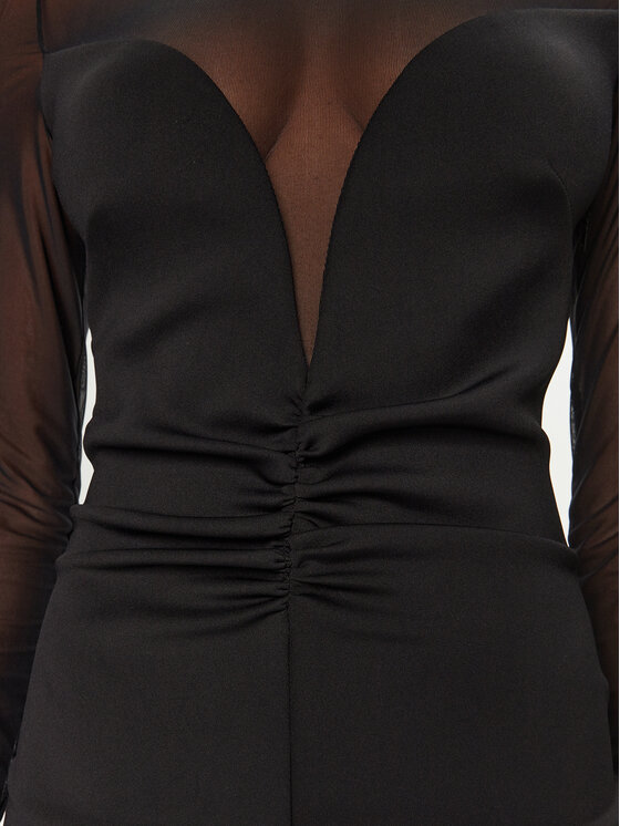 PINKO PINKO Kokteilikleit Angres 103889 A208 Must Regular Fit