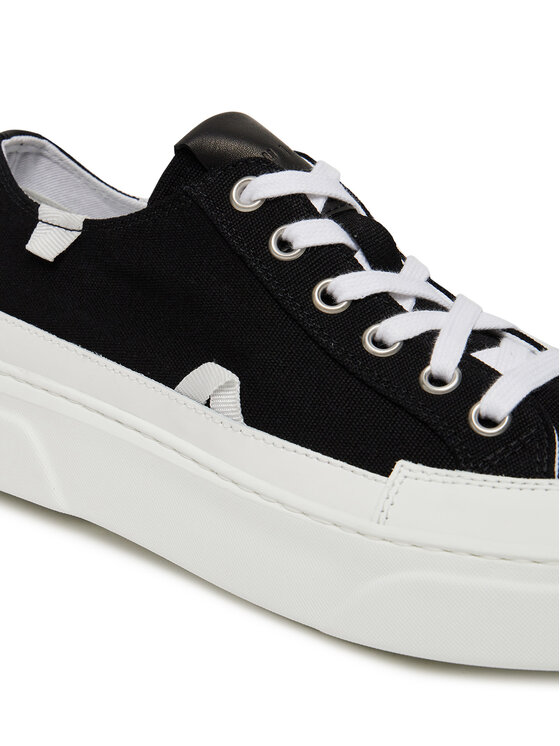 Inuikii Inuikii Sneakers Camvas Lex Low 50102-548 Μαύρο