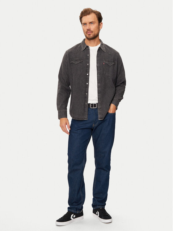 Levi's® Levi's® cămașă de blugi Barstow Western 85744-0038 Negru Standard Fit