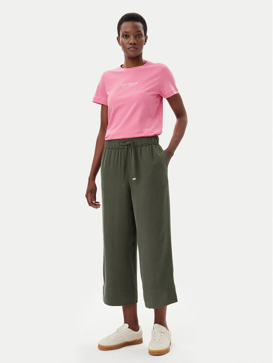 Tom Tailor Tom Tailor Marškinėliai 1045543 Rožinė Regular Fit