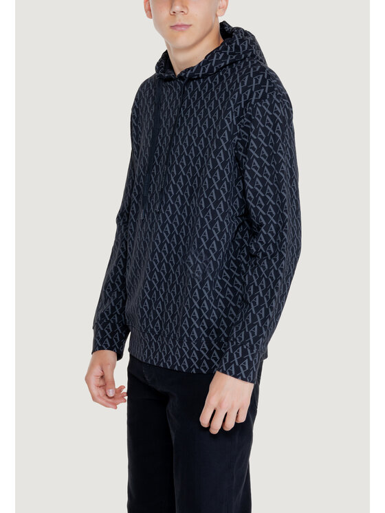 Armani Exchange Armani Exchange Bluza 8NZMCW ZJNRZ Czarny To Fit