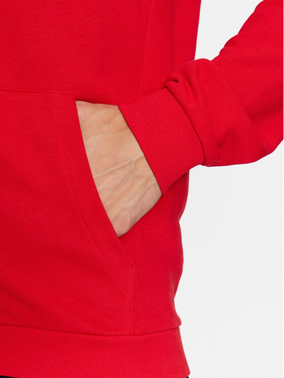 4F 4F Μπλούζα 4FAW23TSWSM695 Κόκκινο Regular Fit